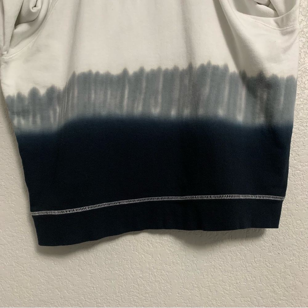 Rails Sweatshirt Womens L Theo Charcoal Dip Dye Tie Dye Ombre Boho Athleisure - Picture 13 of 15